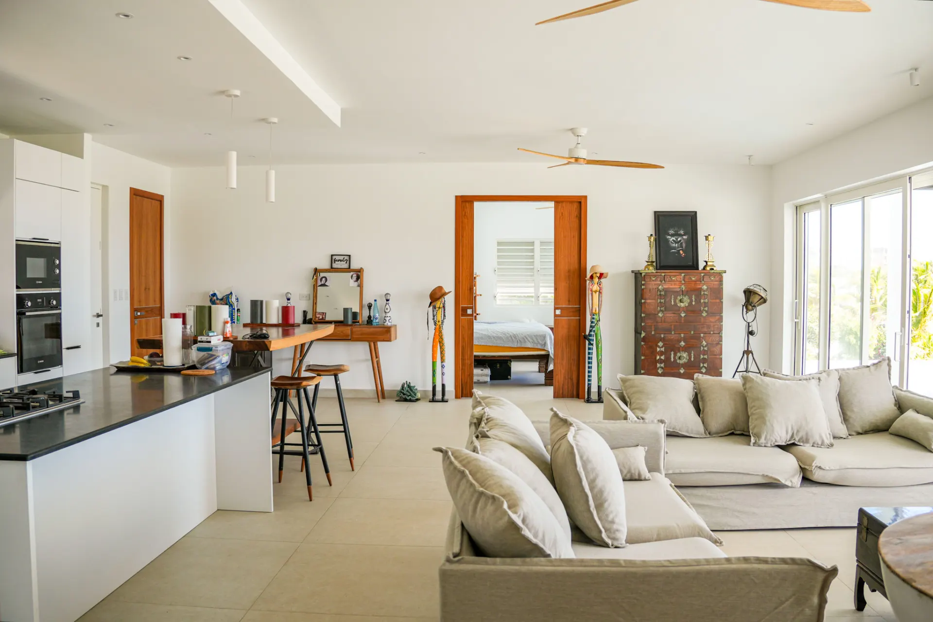 Open-plan living room